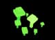 Glowshroom - Rare rarity crop worth 1,200 Sheckles in Roblox Grow A Garden
