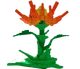 Ember Lily - Grow A Garden Roblox crop icon for value calculator