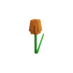 Orange Tulip - Grow A Garden Roblox crop icon for value calculator